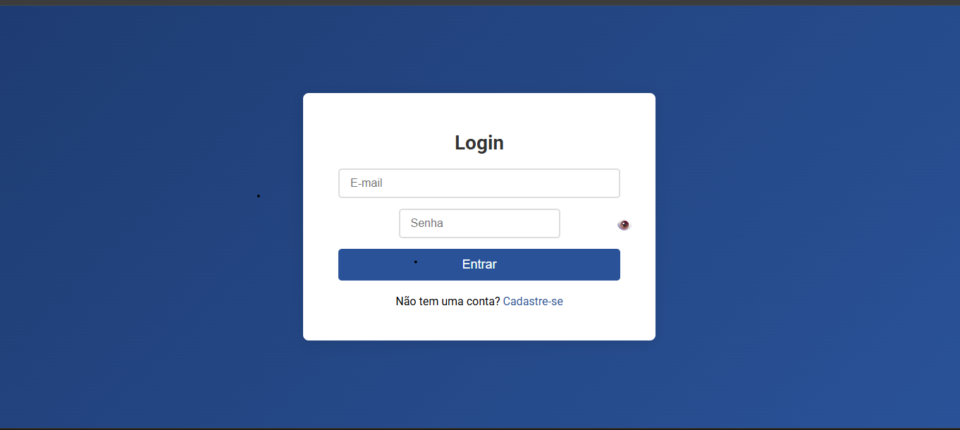 Preview do Sistema de Login